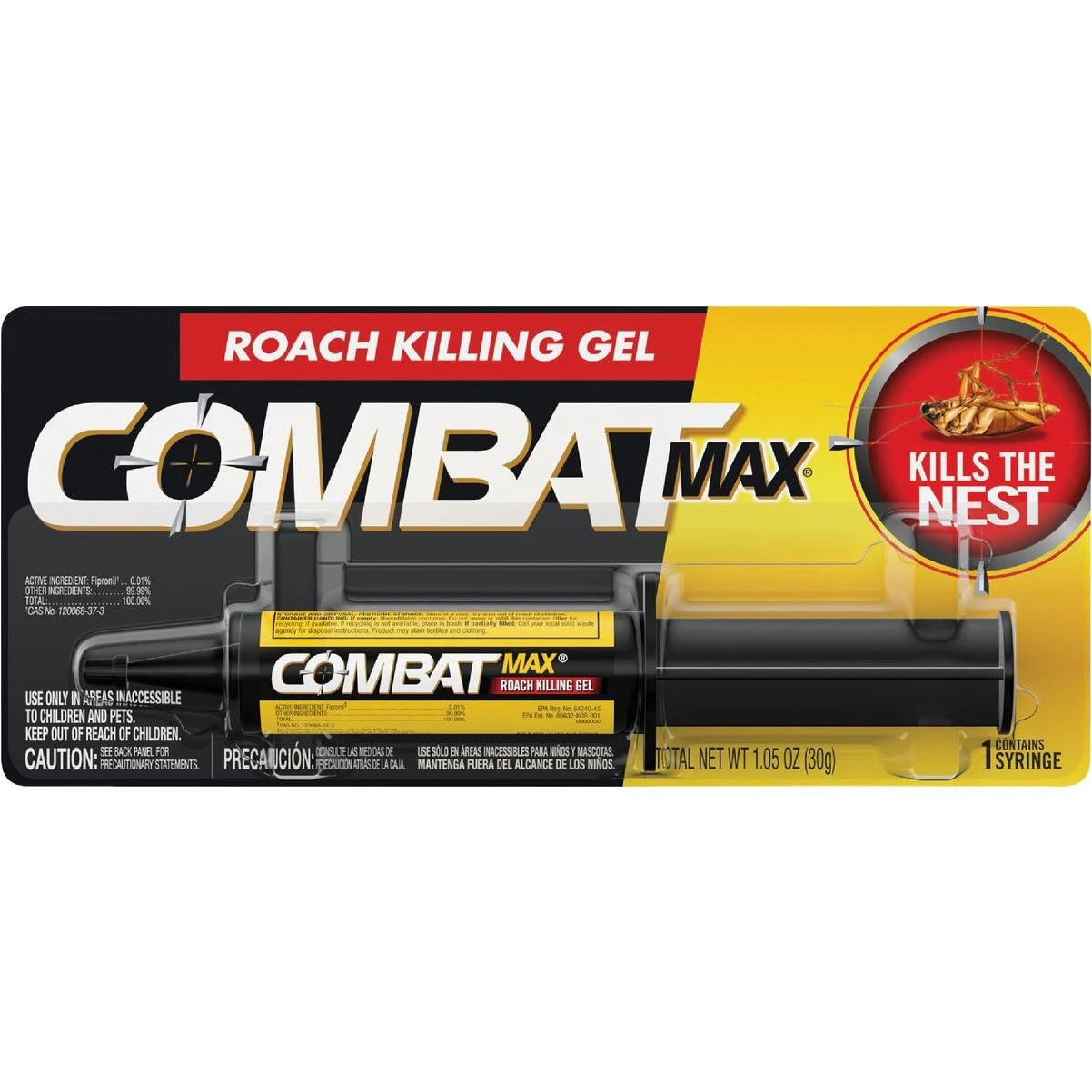 Combat Max 1.05 Oz. Ready To Use Gel Roach Killer