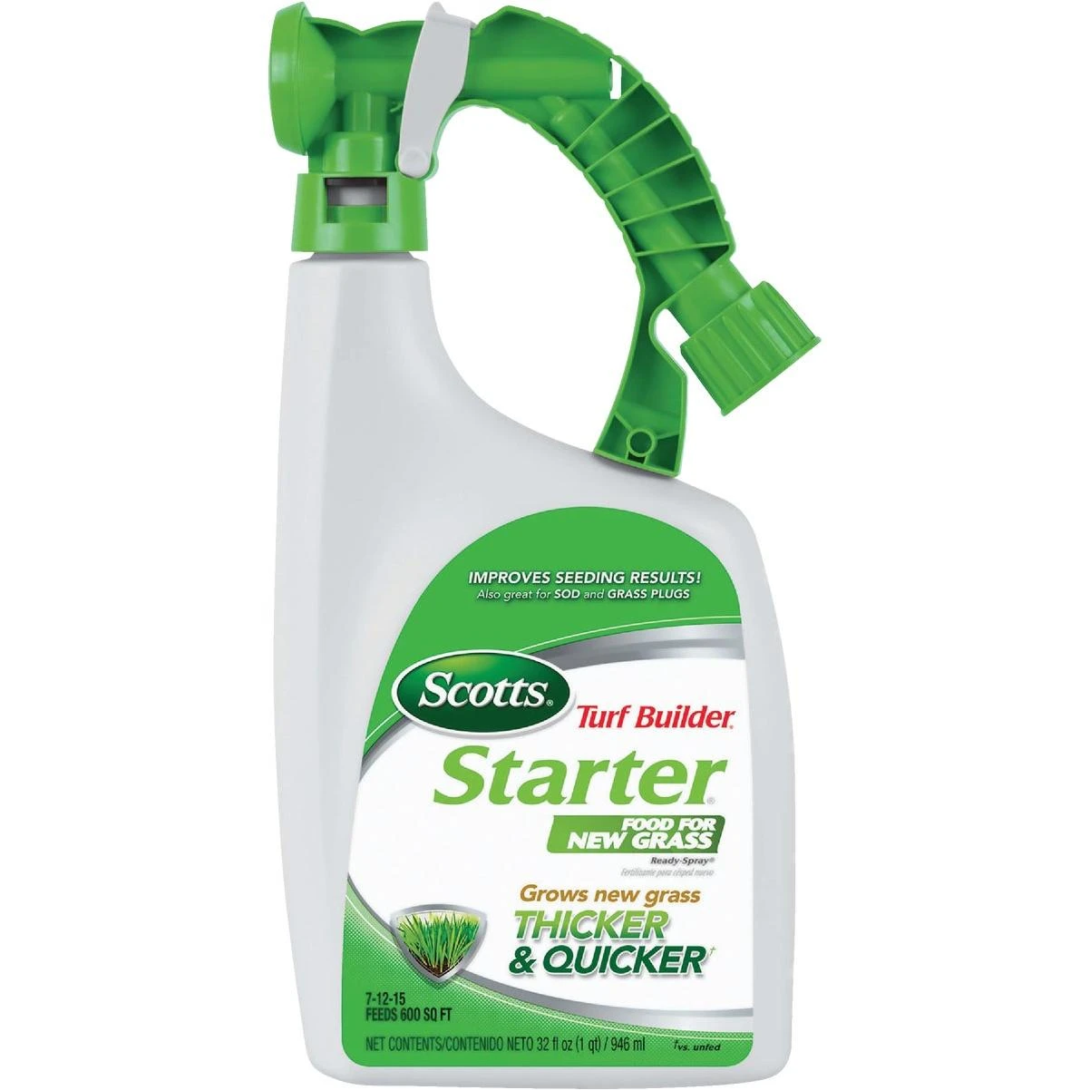 Turf Builder Starter Fertilizer, 32 Oz Ready-to-spray For New Grass