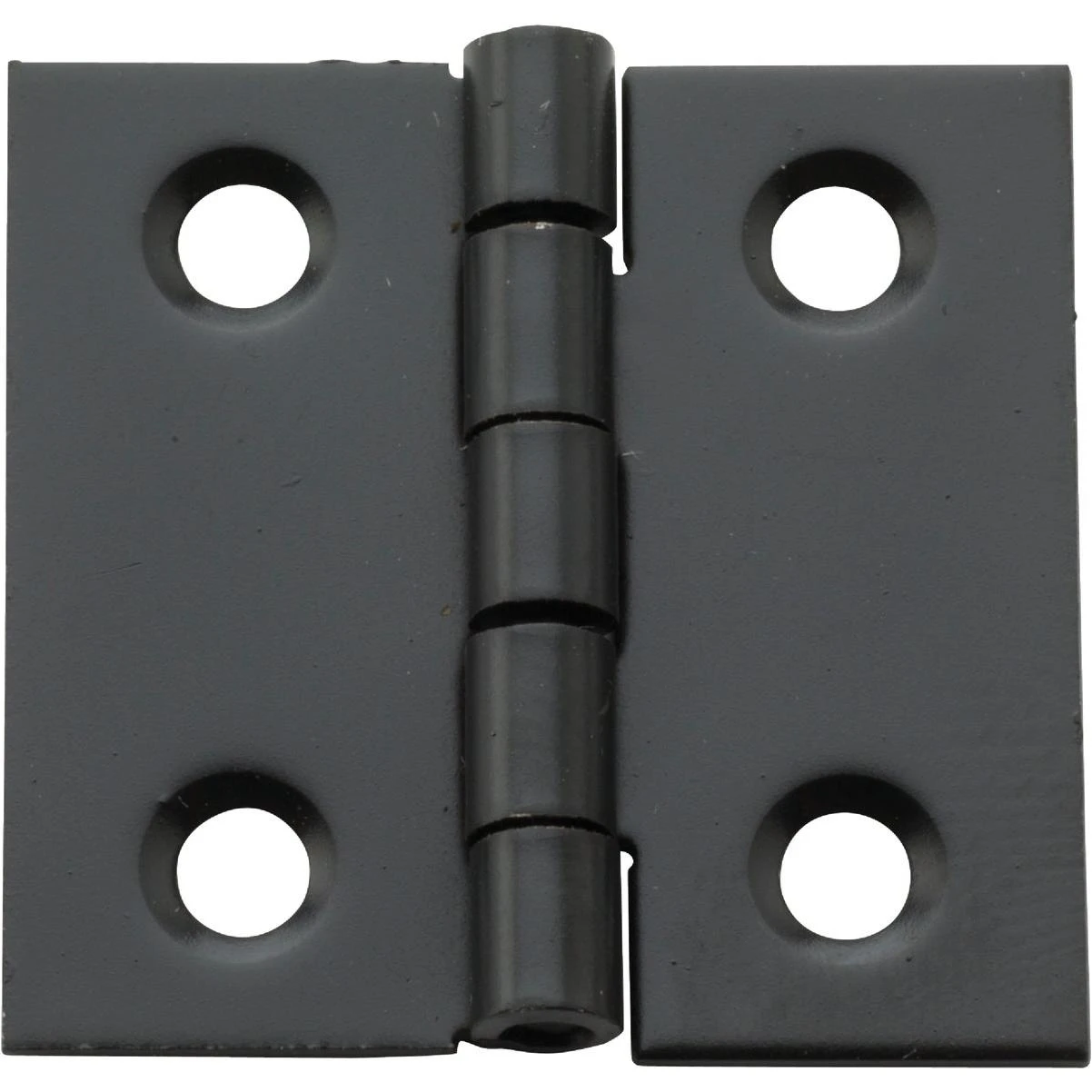 National 1 In. X 1 In. Oil Rubbed Bronze Broad Hinge (4-Pack)