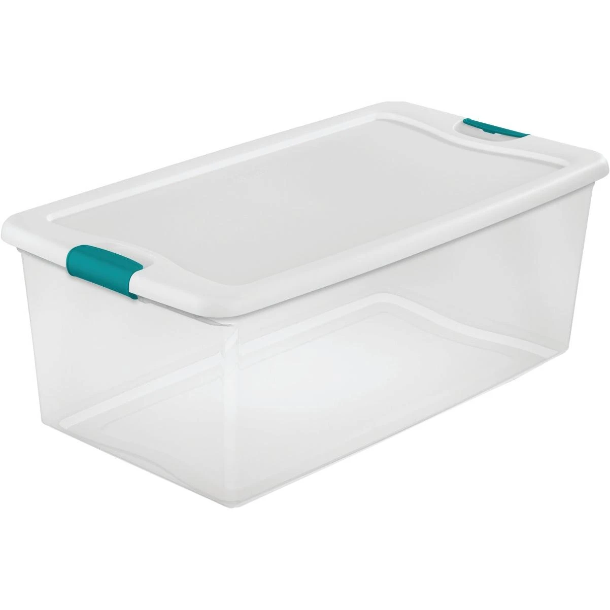 Sterilite 106 Qt. White Latching Storage Tote