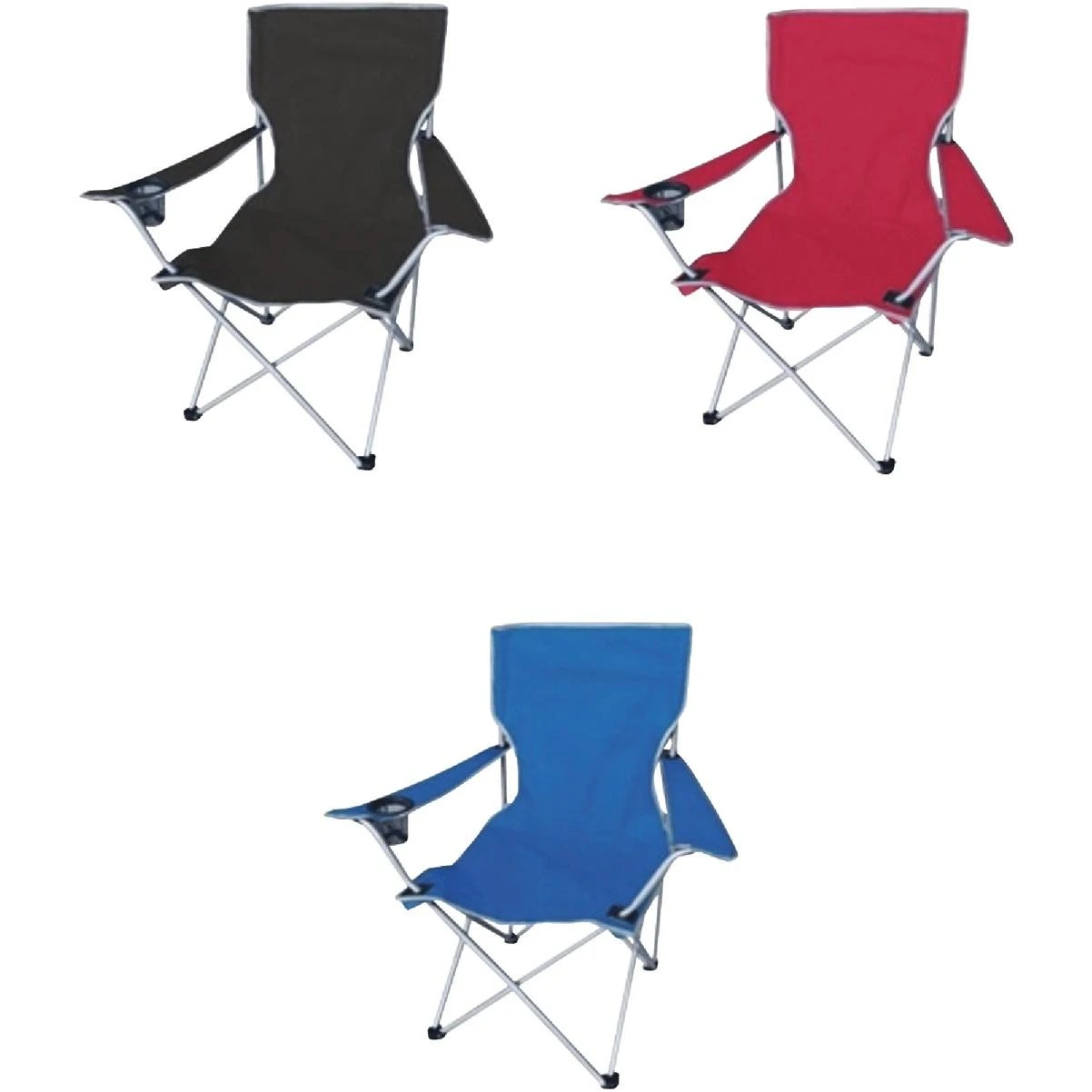 Z Company Polyester Quad Folding Chair with Carry Bag Z Company Polyester Quad Folding Chair with Carry Bag