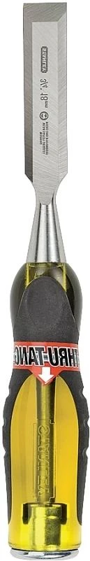 STANLEY 16-977 Chisel, 3/4 in Tip, 9 in OAL, Carbon Steel Blade, Ergonomic Handle