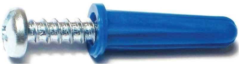 Midwest Fastener 21862 Anchor Kit with Screw, For: #10-12 x 1 in Screw
