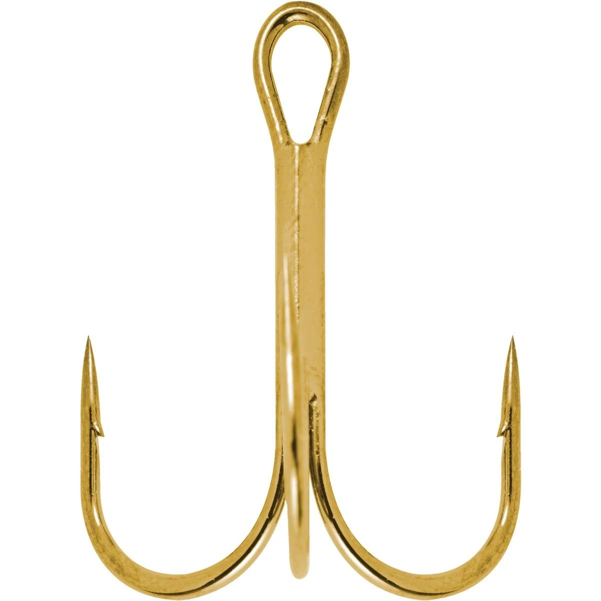 SouthBend Size 14 Gold Treble Fishing Hooks (25-Pack)