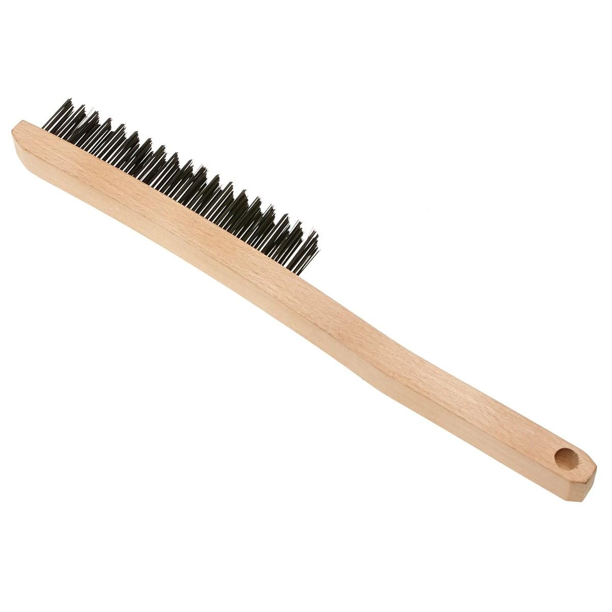 Best Look Long Curved Handle Wire Brush