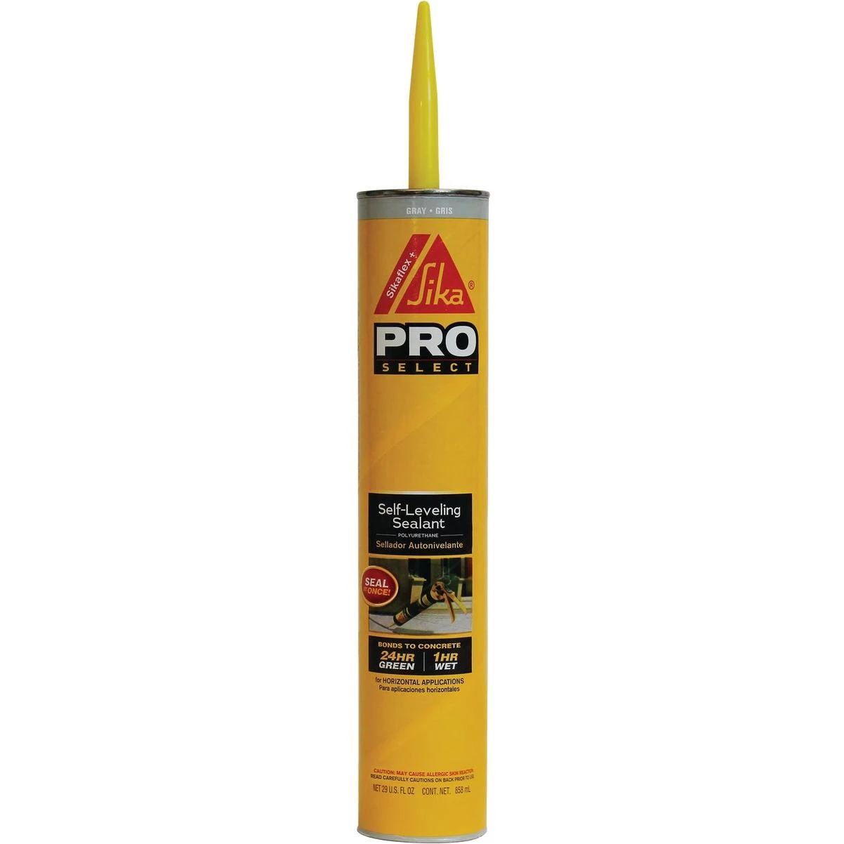 Sikaflex + Self-Leveling Sealant 29 Oz. Gray Concrete Sealant