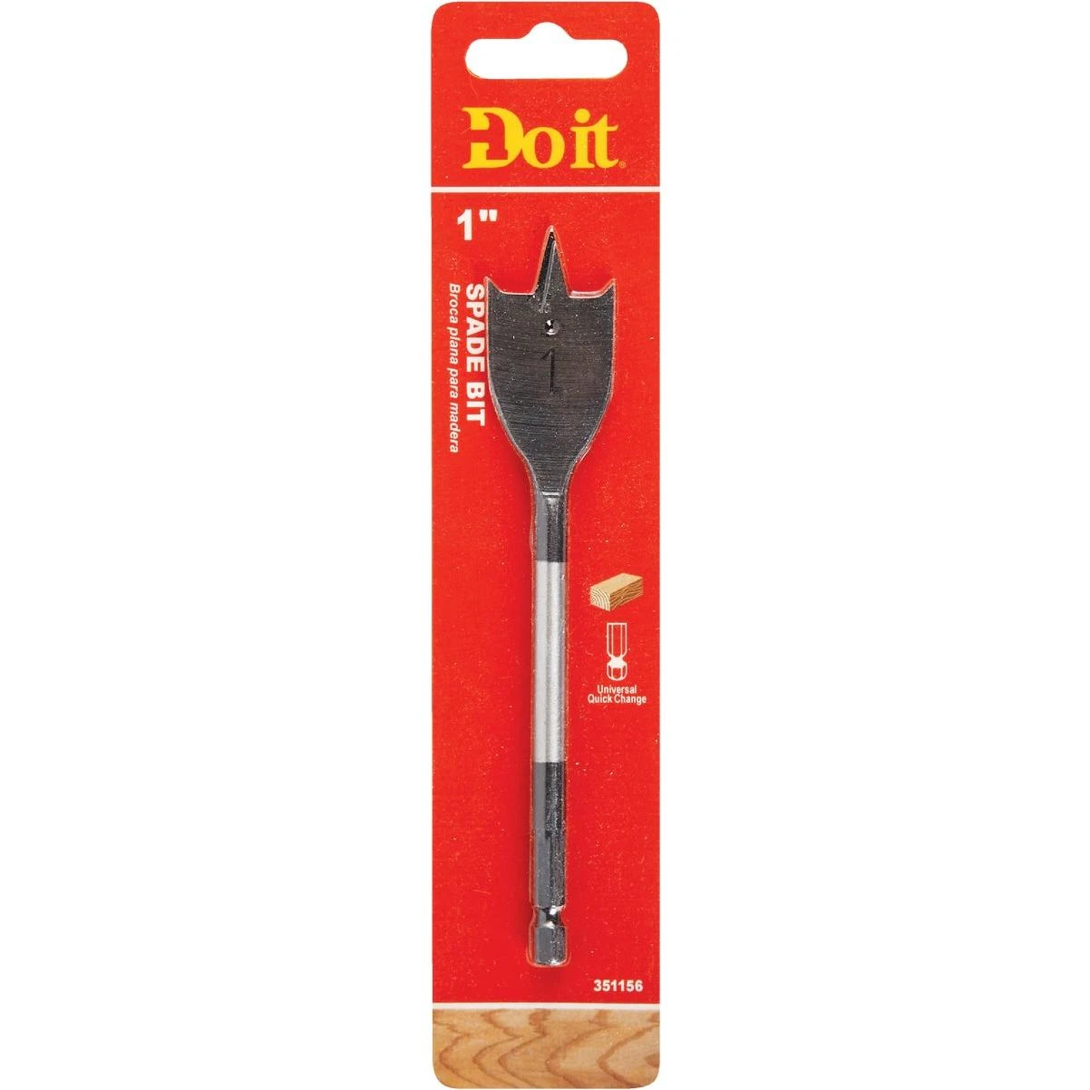 Do it Best 1 In. x 6-1/4 In. Spade Bit