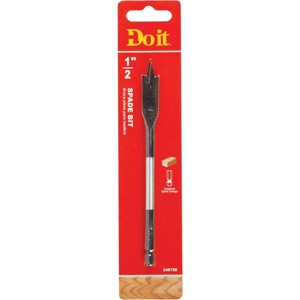 Do it Best 1/2 In. x 6-1/4 In. Spade Bit
