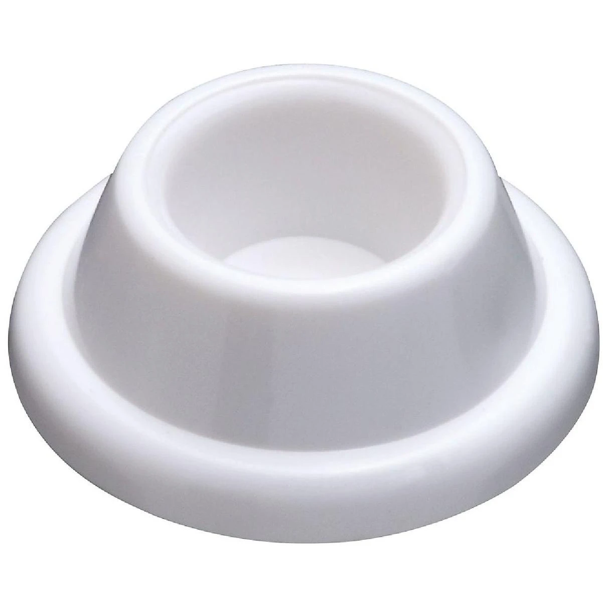 National Hardware White Self-Adhesive Wall Door Stop
