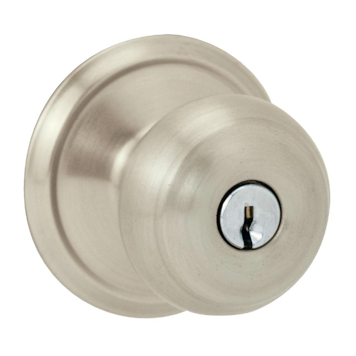 Schlage Georgian Satin Nickel Entry Door Knob 