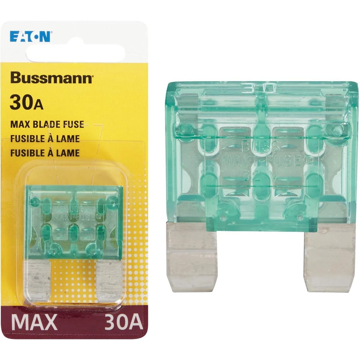 Bussmann 30A 32V MAX Blade Maxi Automotive Fuse