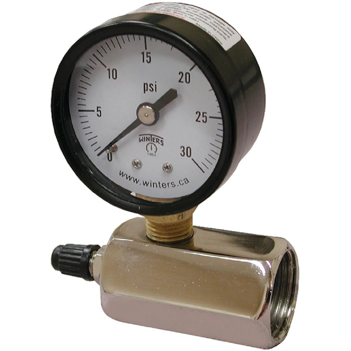 Eastman EZ-FLO Gas Test Pressure Gauge 2" Face 0-60psi