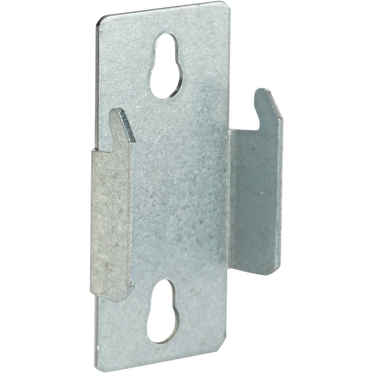 Kenney Double Silver Curtain Rod Bracket (2-Pack)