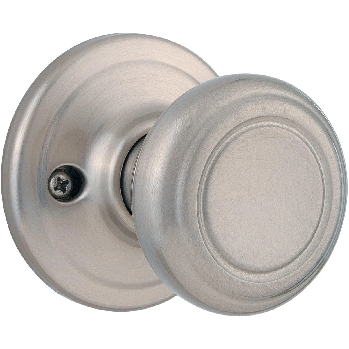 Kwikset Signature Series Satin Nickel Cameron Dummy Door Knob