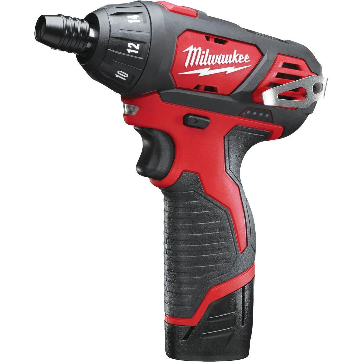 Milwaukee M12 Hex Cordless Screwdriver Kit with (2) 1.5 Ah Batteries & Charger