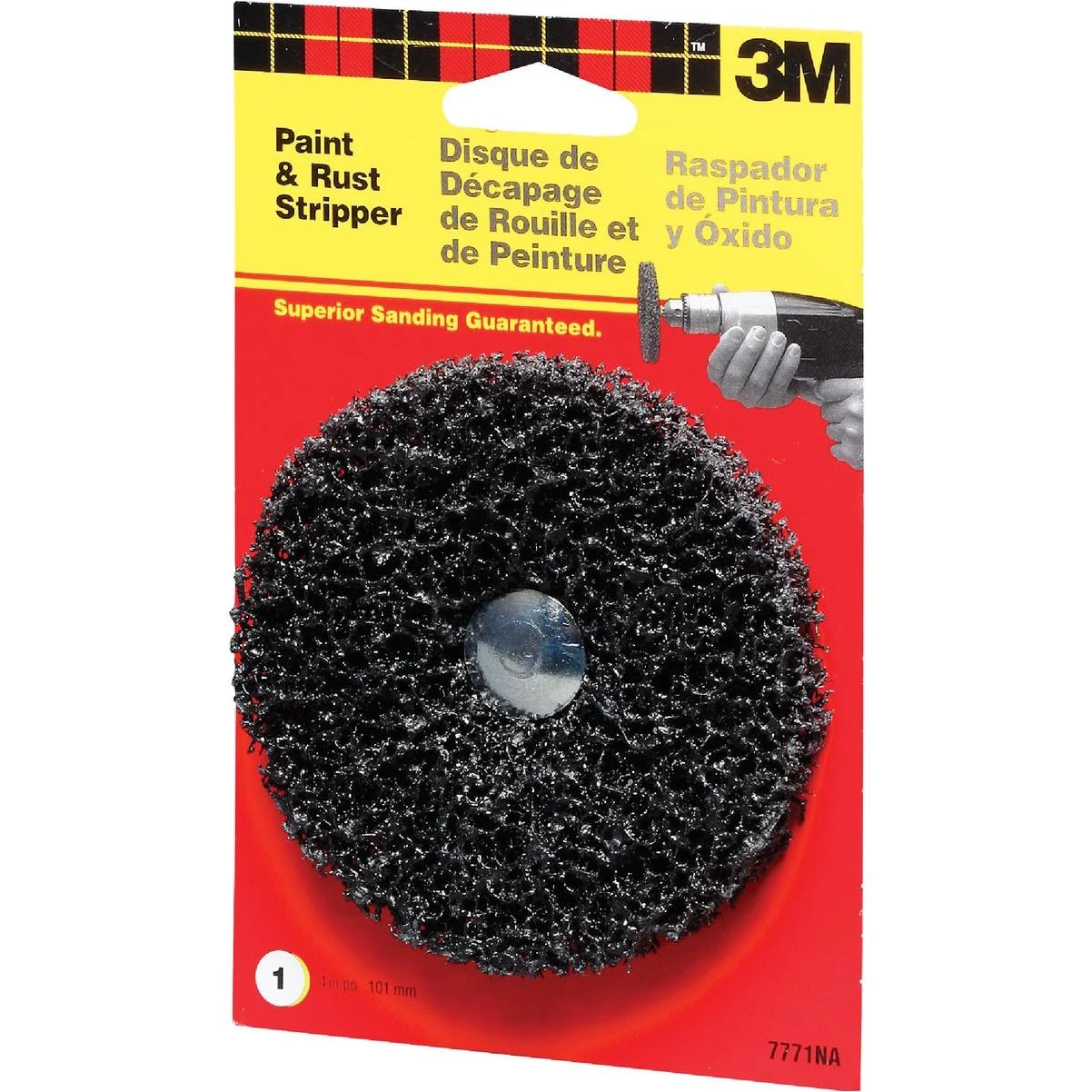 3M Scotch-Brite 4 In. Paint & Rust Stripper Disc