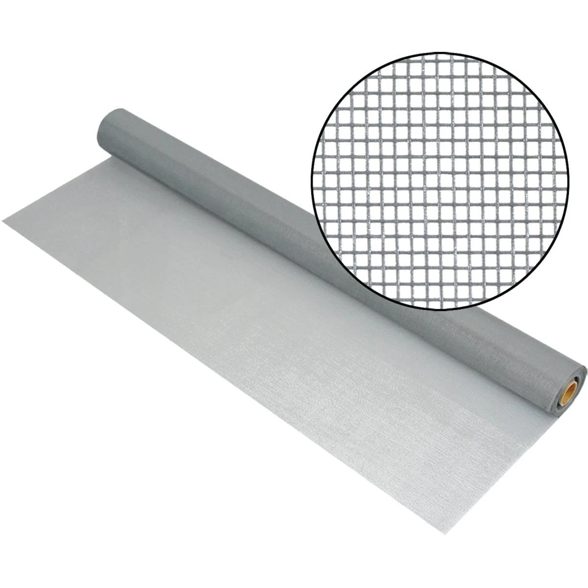 Phifer 36 In. x 100 Ft. Gray Premium Fiberglass Mesh Screen Cloth