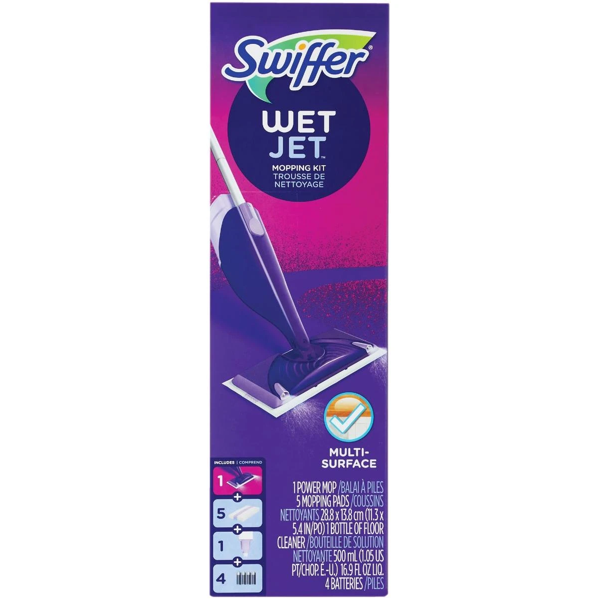 Swiffer WetJet Floor Sprayer Mop Starter Kit