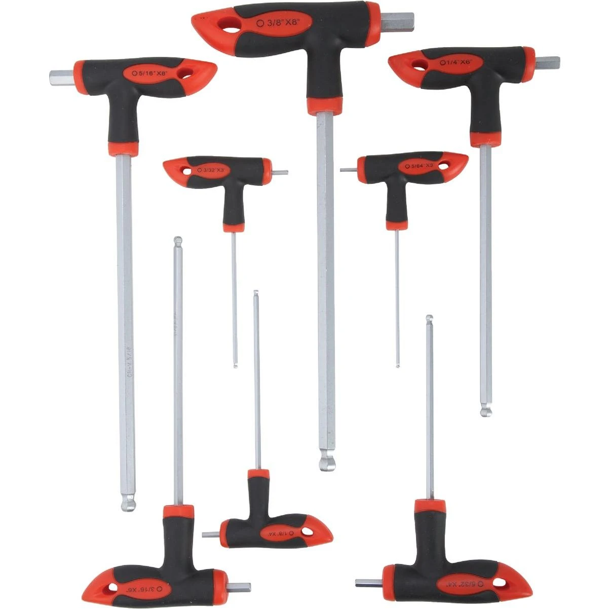 Do it Standard T-Handle Hex Key Set, 8-Piece