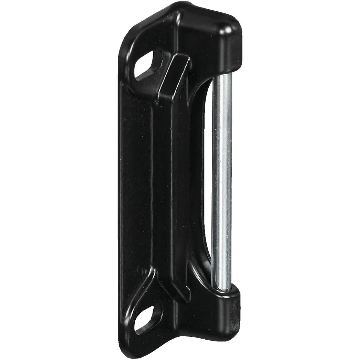 National Hardware Black Screen Door Strike Plate