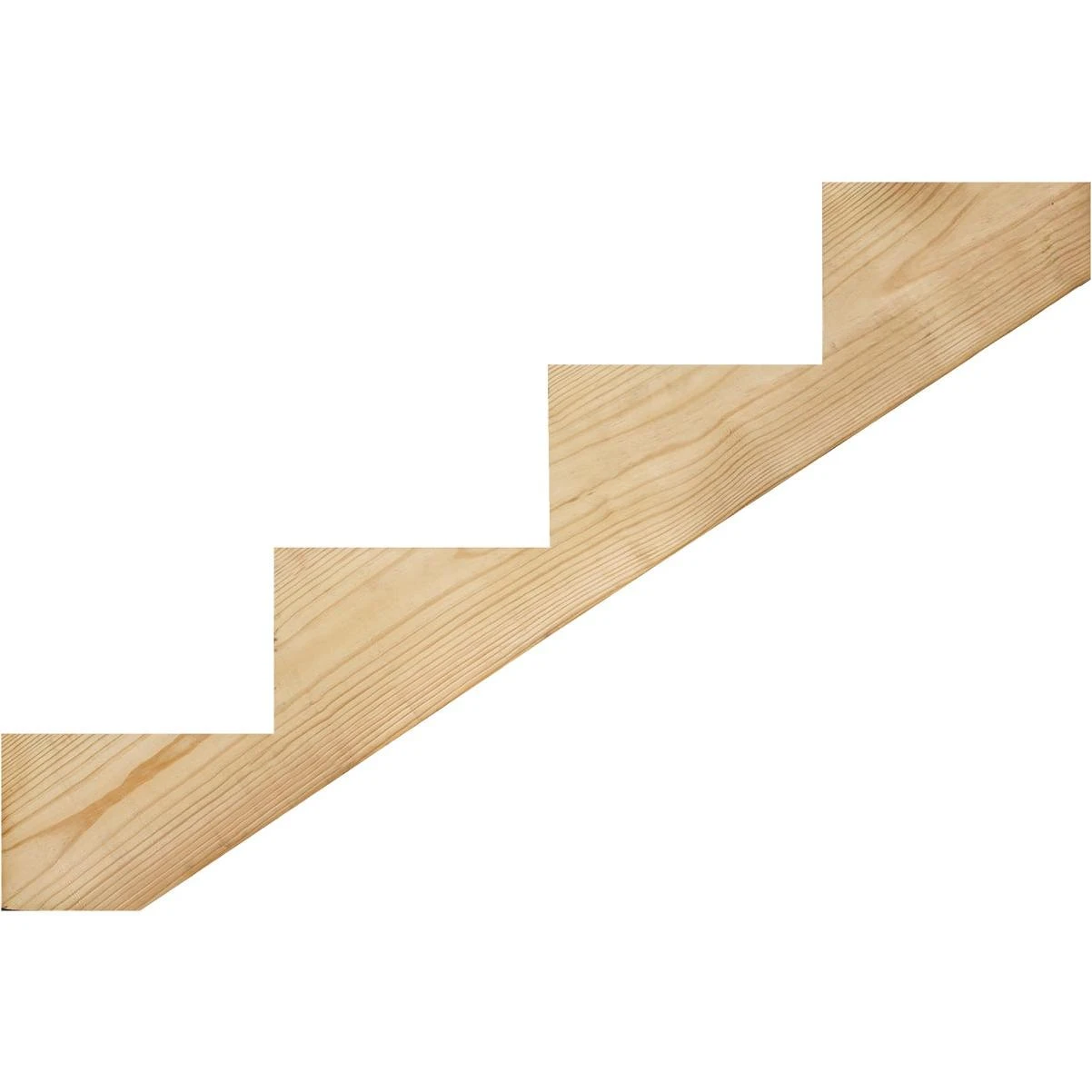 Kitzmans 4-Step Pressure Treated Precut Stair Stringer