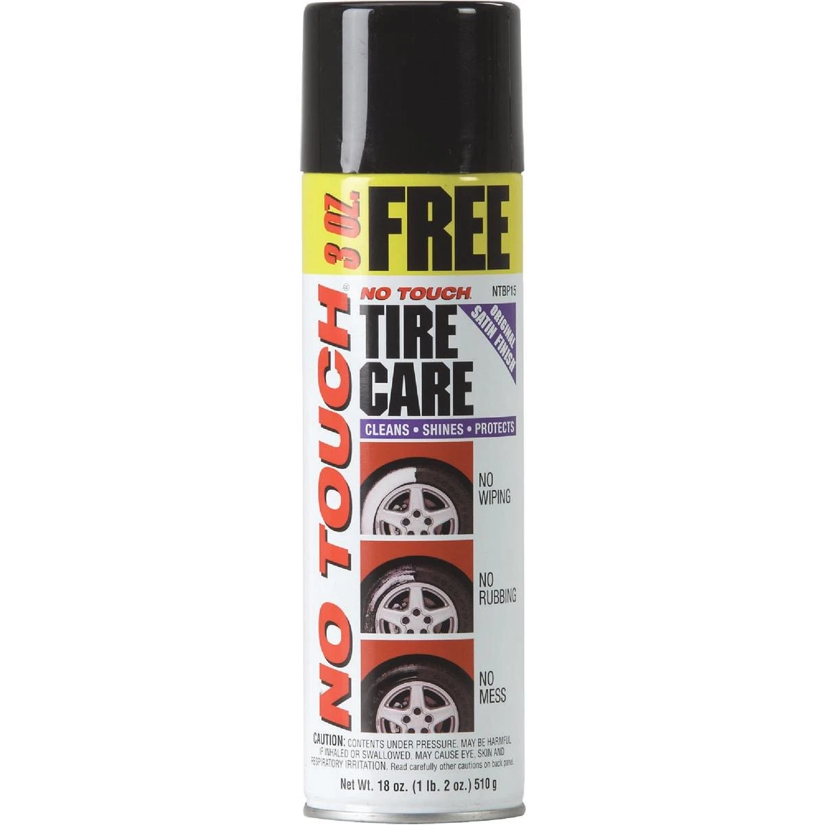 No Touch 18 Oz. Aerosol Spray Tire Cleaner