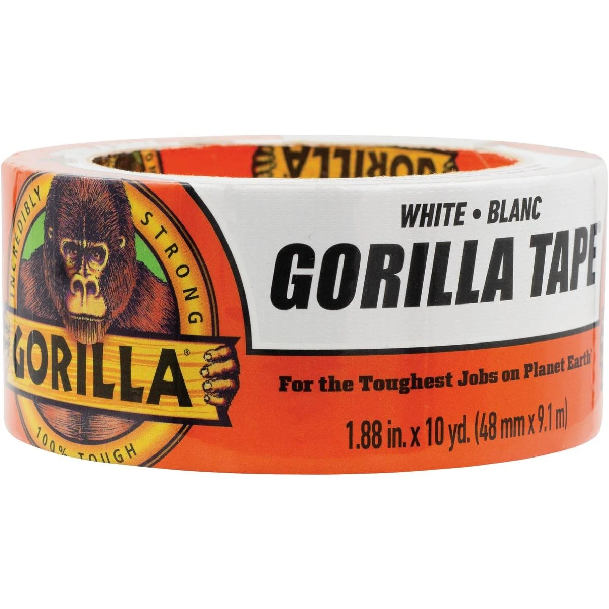 Gorilla 1.88 In. x 10 Yd. Heavy-Duty Duct Tape, White