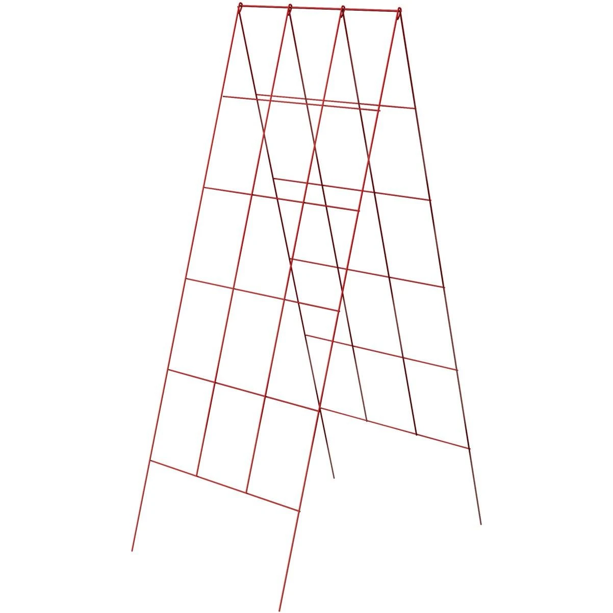 Panacea 48 In. H. Red Heavy-Duty Wire A-Frame Plant Support