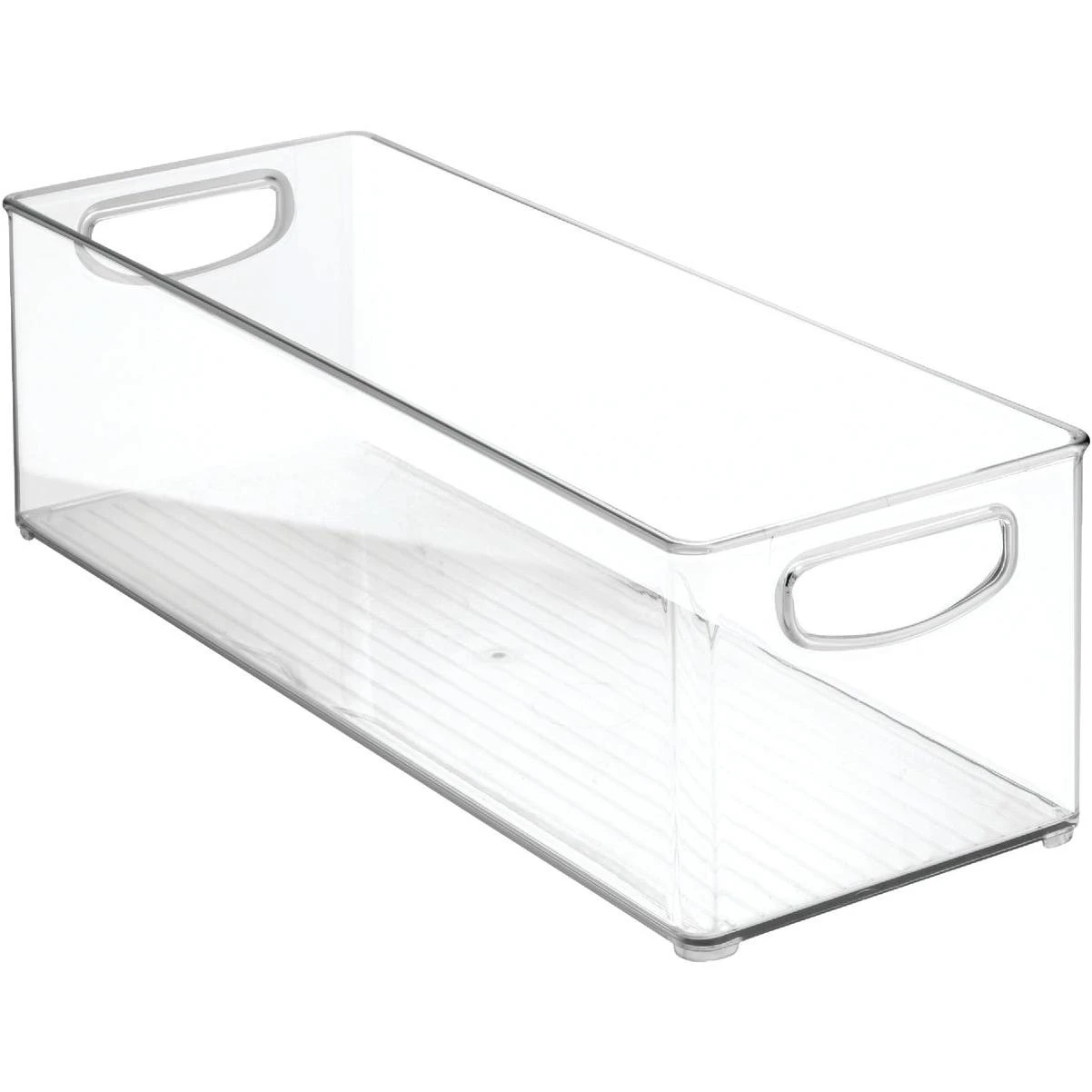 iDesign 6 In. W. x 5 In. H. x 16 In. D. Clear Kitchen Bin