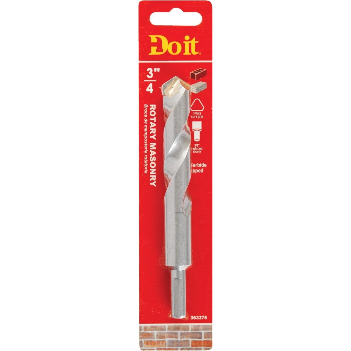 Do it 3/4 In. x 6 In. Rotary Masonry Drill Bit