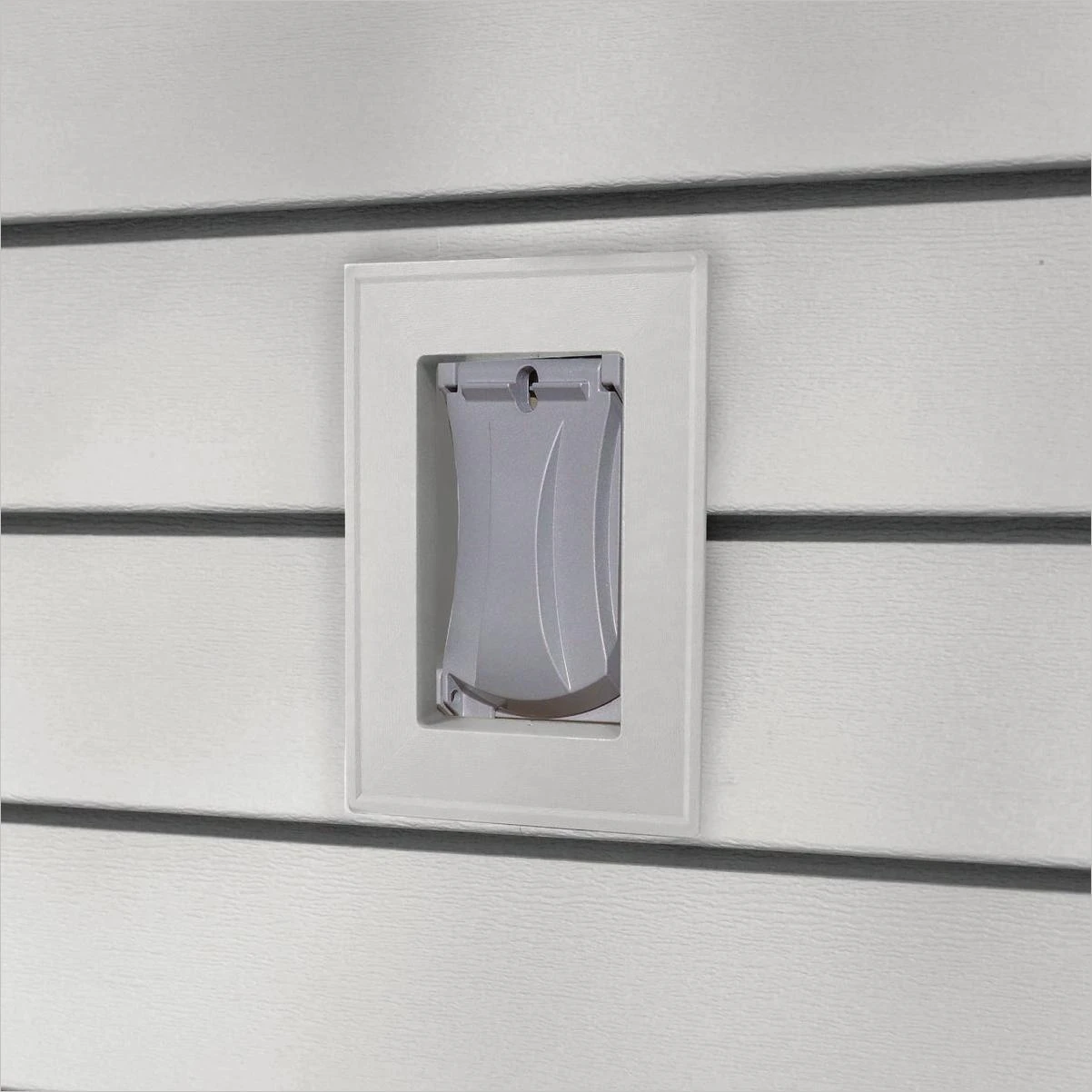 Ply Gem 5-1/4" x 7" White Vinyl Mounting Blocks