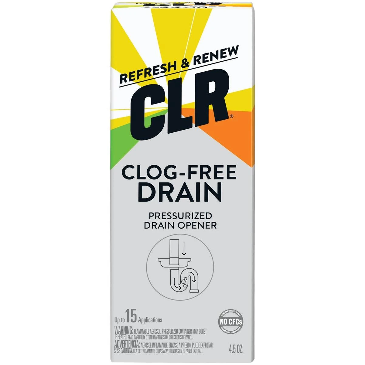CLR Brands 4.5 Oz. Air-Pressure Drain Opener