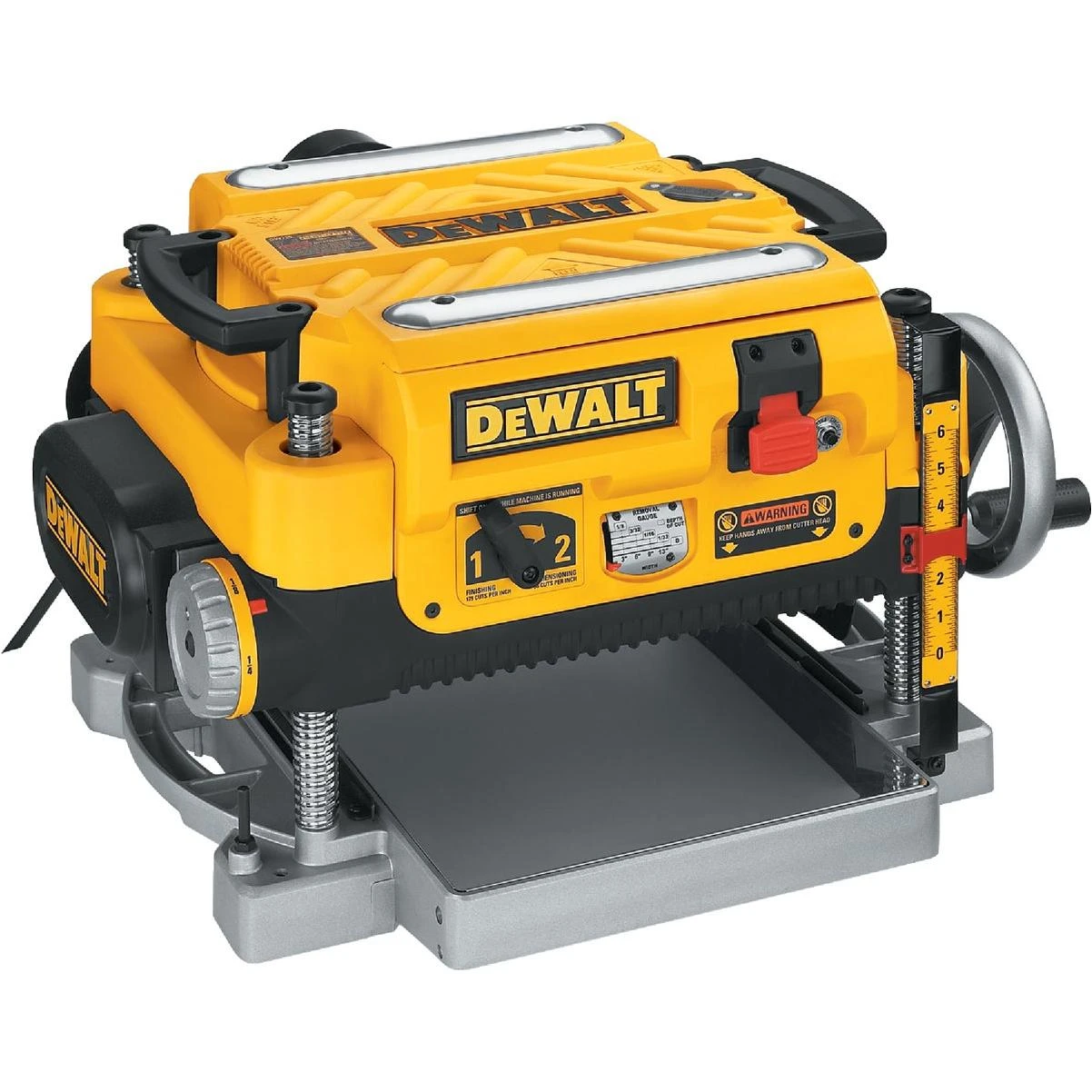 DEWALT 13 In. Three Knife Two-Speed Portable Planer