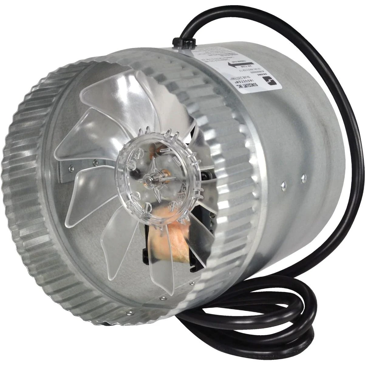 Even Air Booster Fan, 28 Watt, 120 Volt, Compatible with Flat or Round Ducts