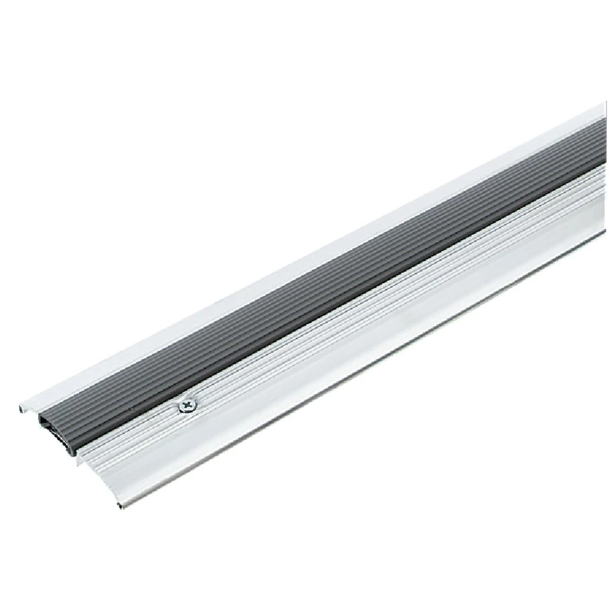 M-D Building Products 3-3/4 In. x 3/4 In. x 32 In. Silver Aluminum and Vinyl Heavy-Duty Low-Profile Threshold