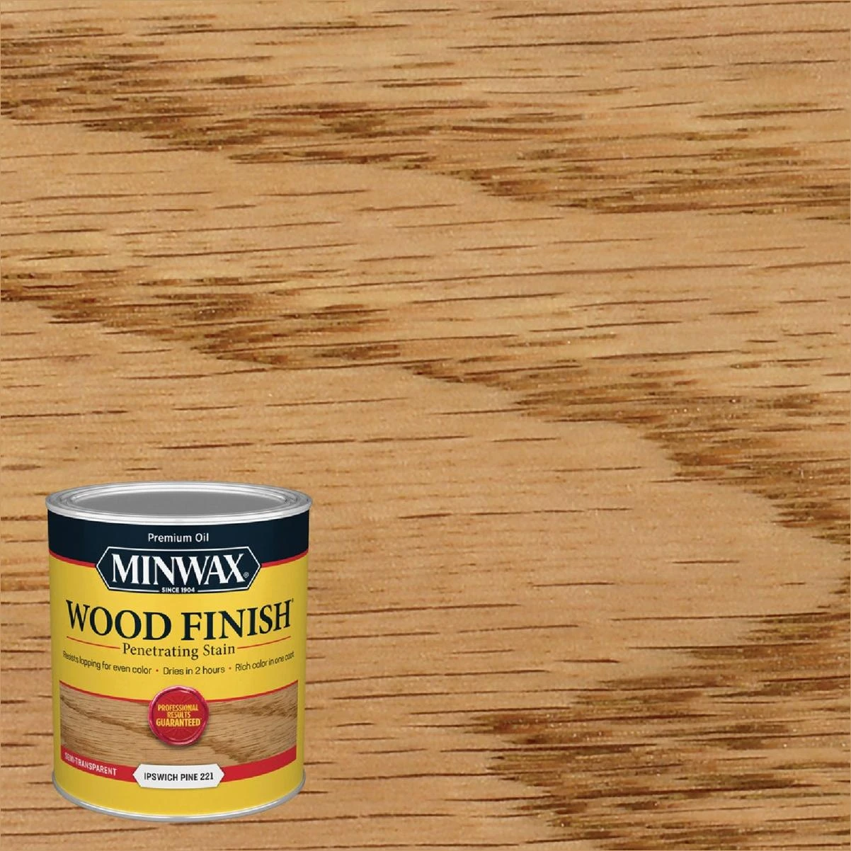 Minwax Wood Finish Penetrating Stain, Ipswich Pine, 1 Qt.