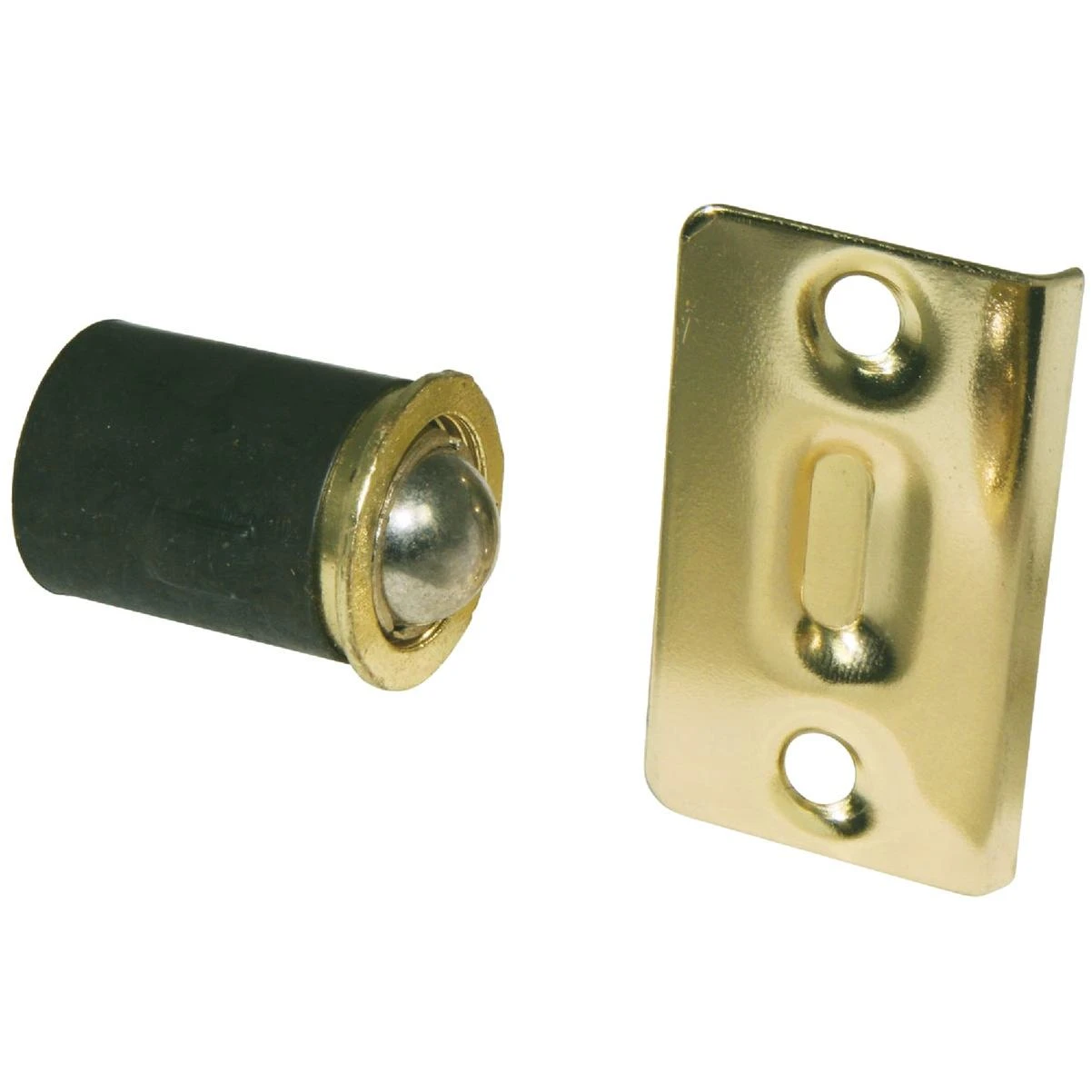 Ultra Hardware Polished Brass Closet Door Ball Catch