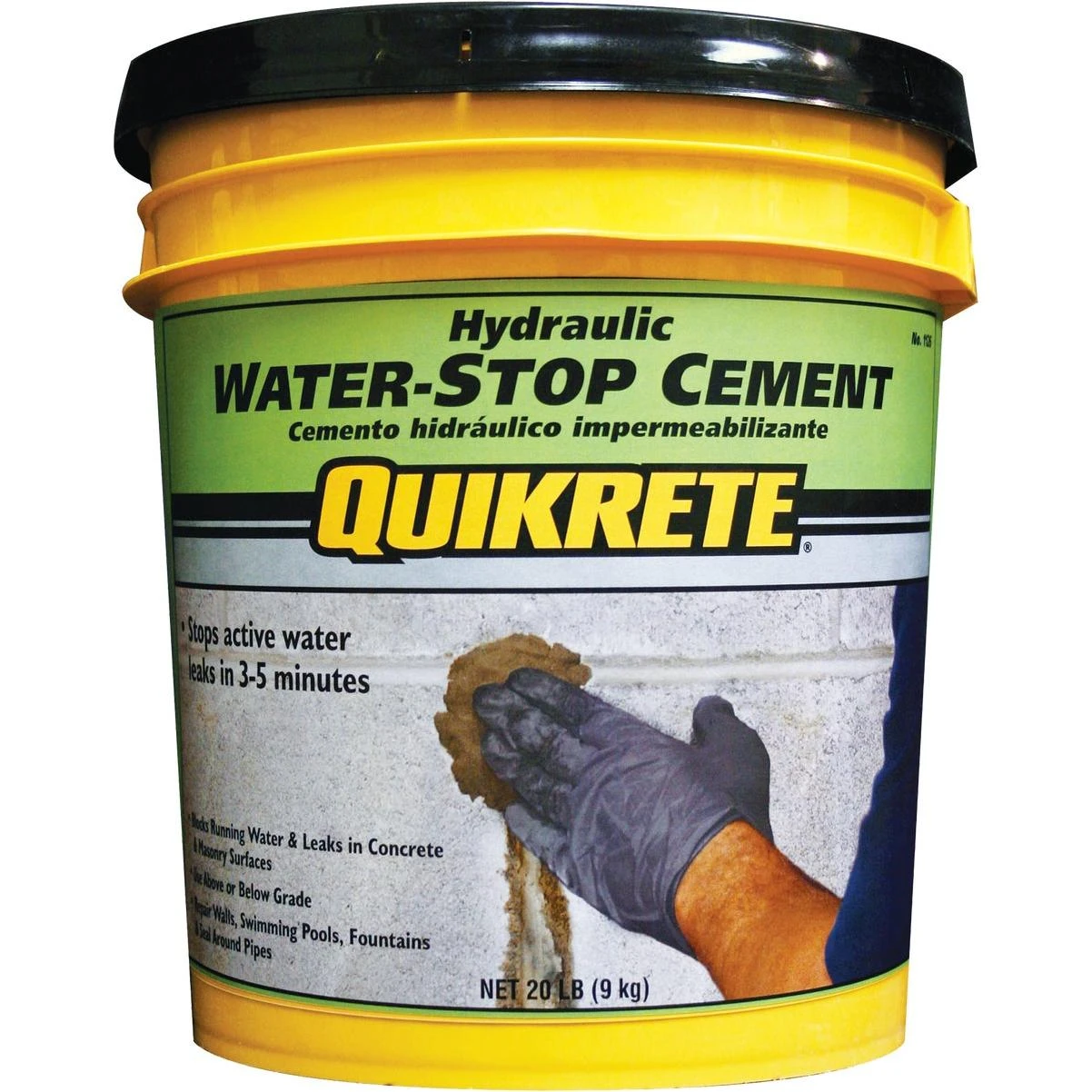 Quikrete 20 Lb. Pail Hydraulic Cement