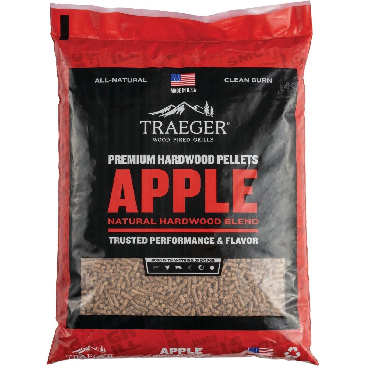 BBQ PELLETS, APPLE