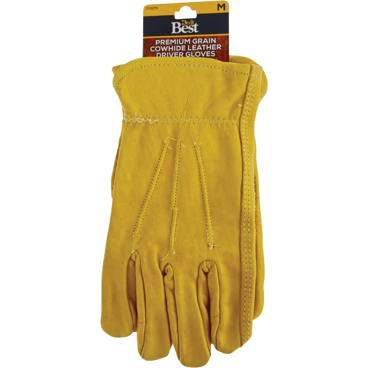 Do it Best Men's Large Top Grain Leather Work Glove