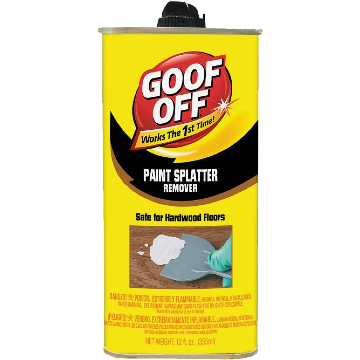 Goof Off 12 Oz. Hardwood Floor Paint Splatter Remover