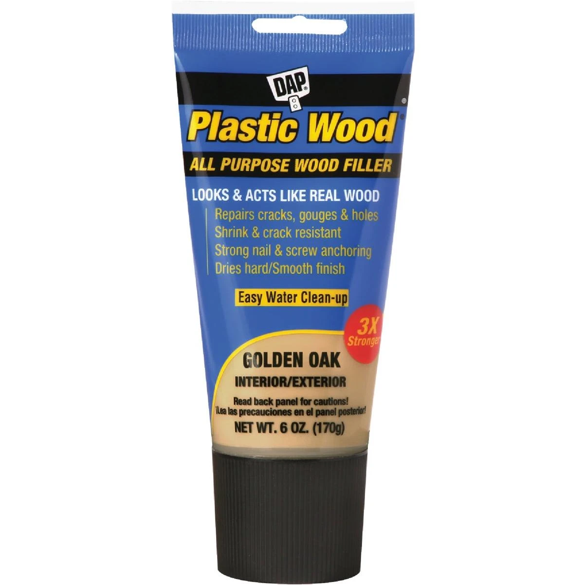 Dap Plastic Wood 6 Oz. Golden Oak All Purpose Wood Filler