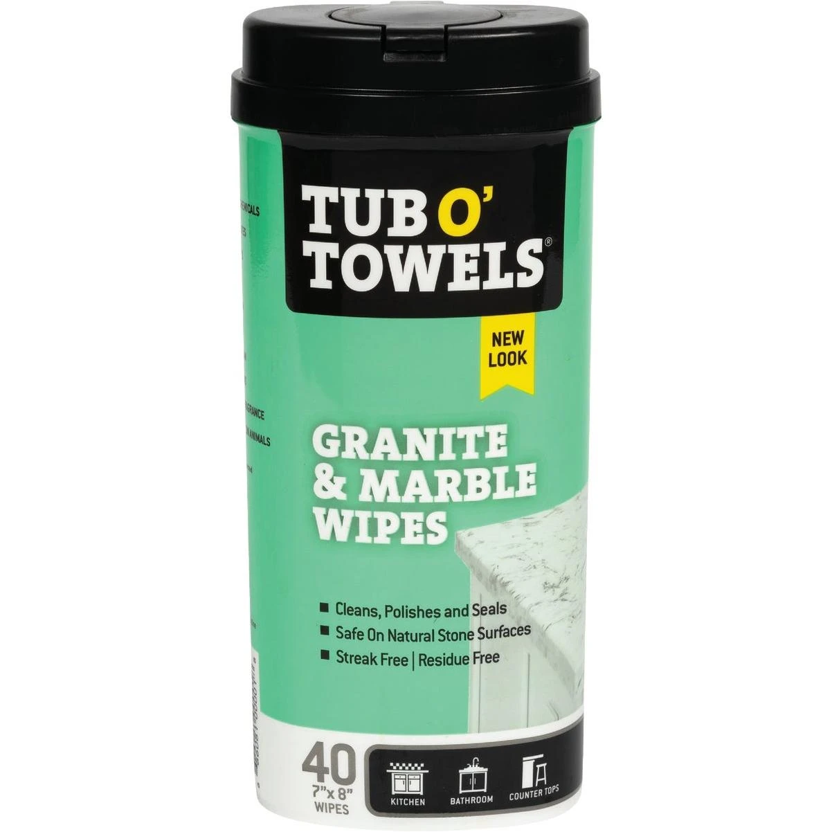 Tub O' Towels Granite and Marble Polishing Wipes (40-Count)