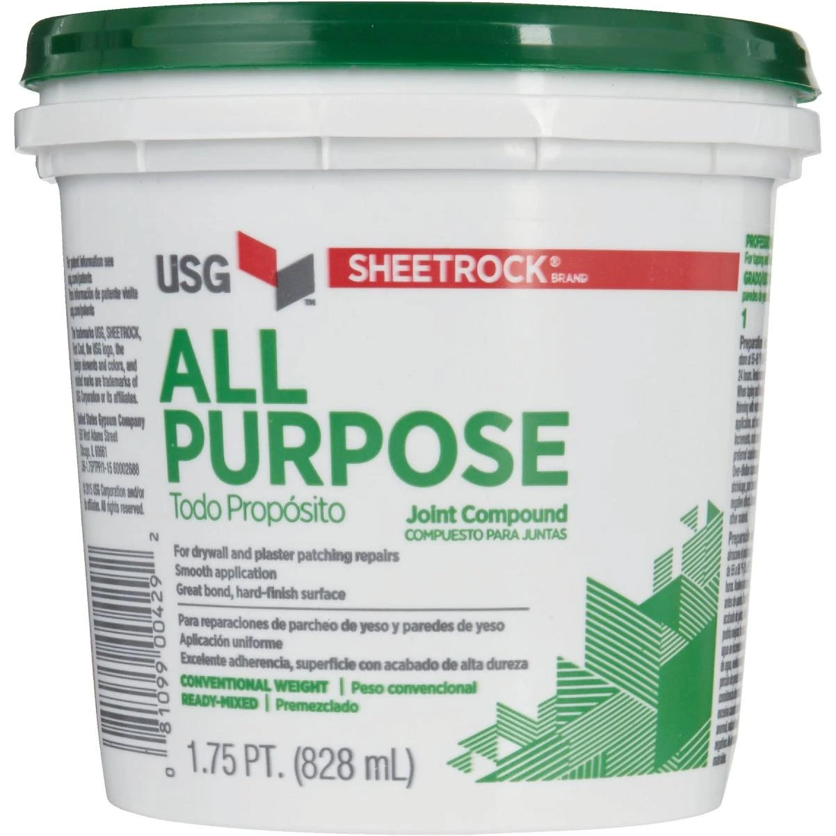 Sheetrock 1.75 Pt. Pre-Mixed All-Purpose Drywall Joint Compound