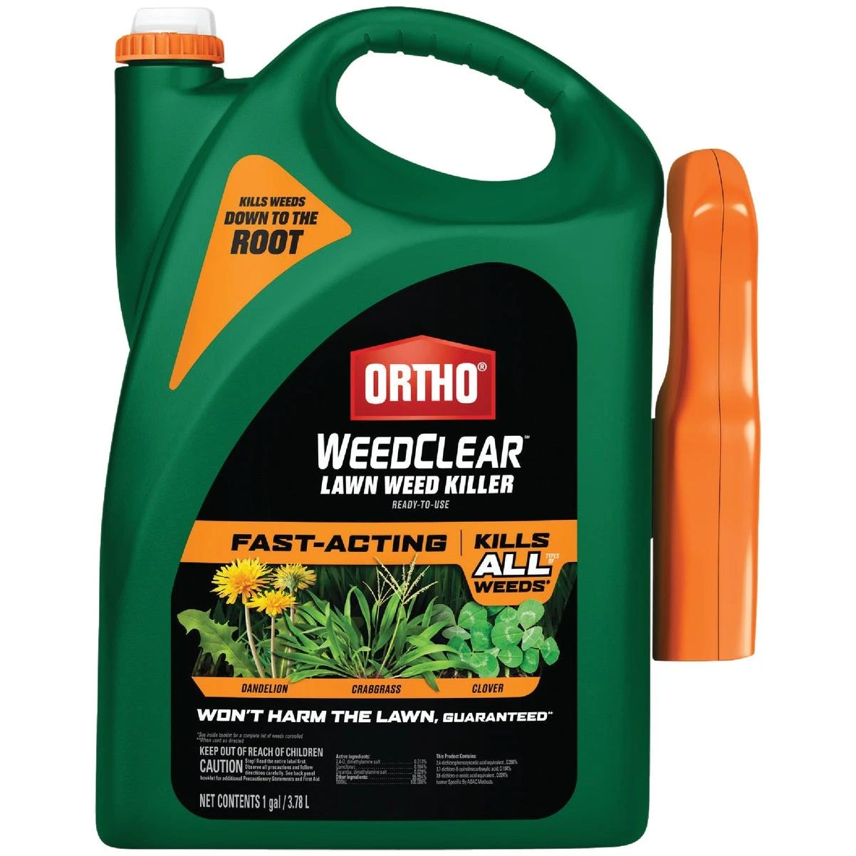 Ortho WeedClear 1 Gal. Ready-To-Use Trigger Spray Lawn Weed Killer