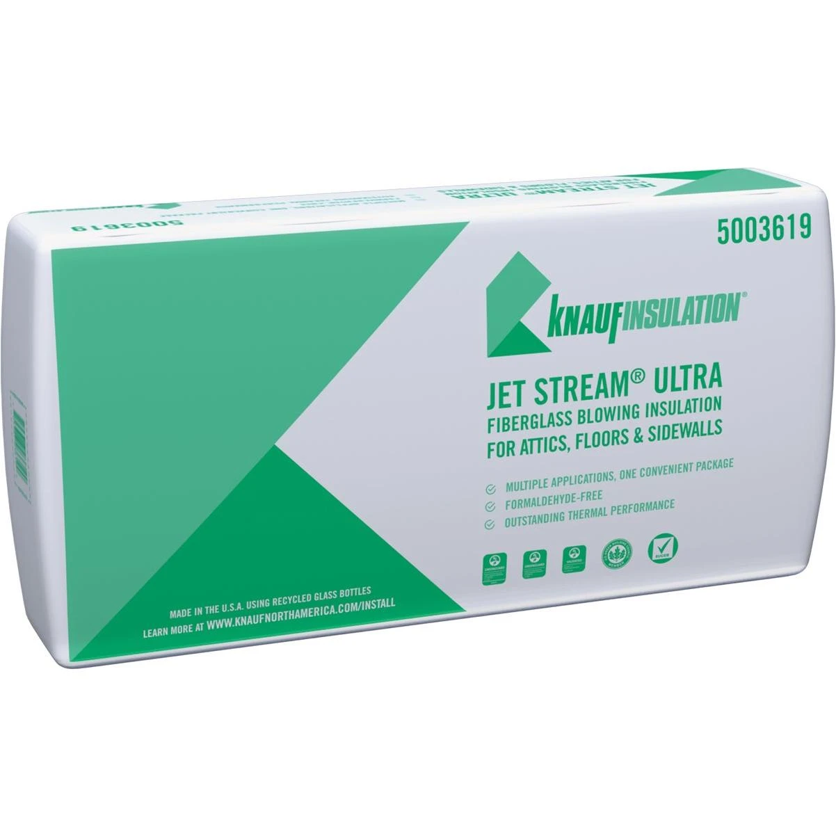 Knauf Jet Stream Ultra Blow-In Fiberglass Insulation