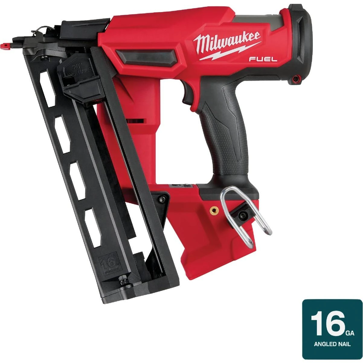 Milwaukee M18 FUEL Brushless 16-Gauge 2-1/2 In. Angled Cordless Finish Nailer (Tool Only)