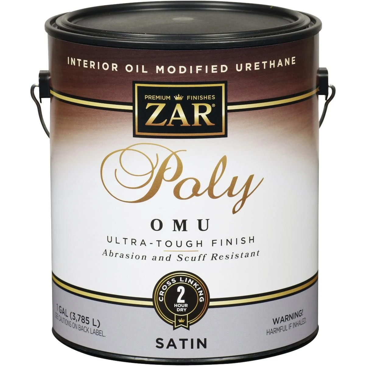 ZAR Satin Ultra Max Interior Polyurethane, 1 Gal.