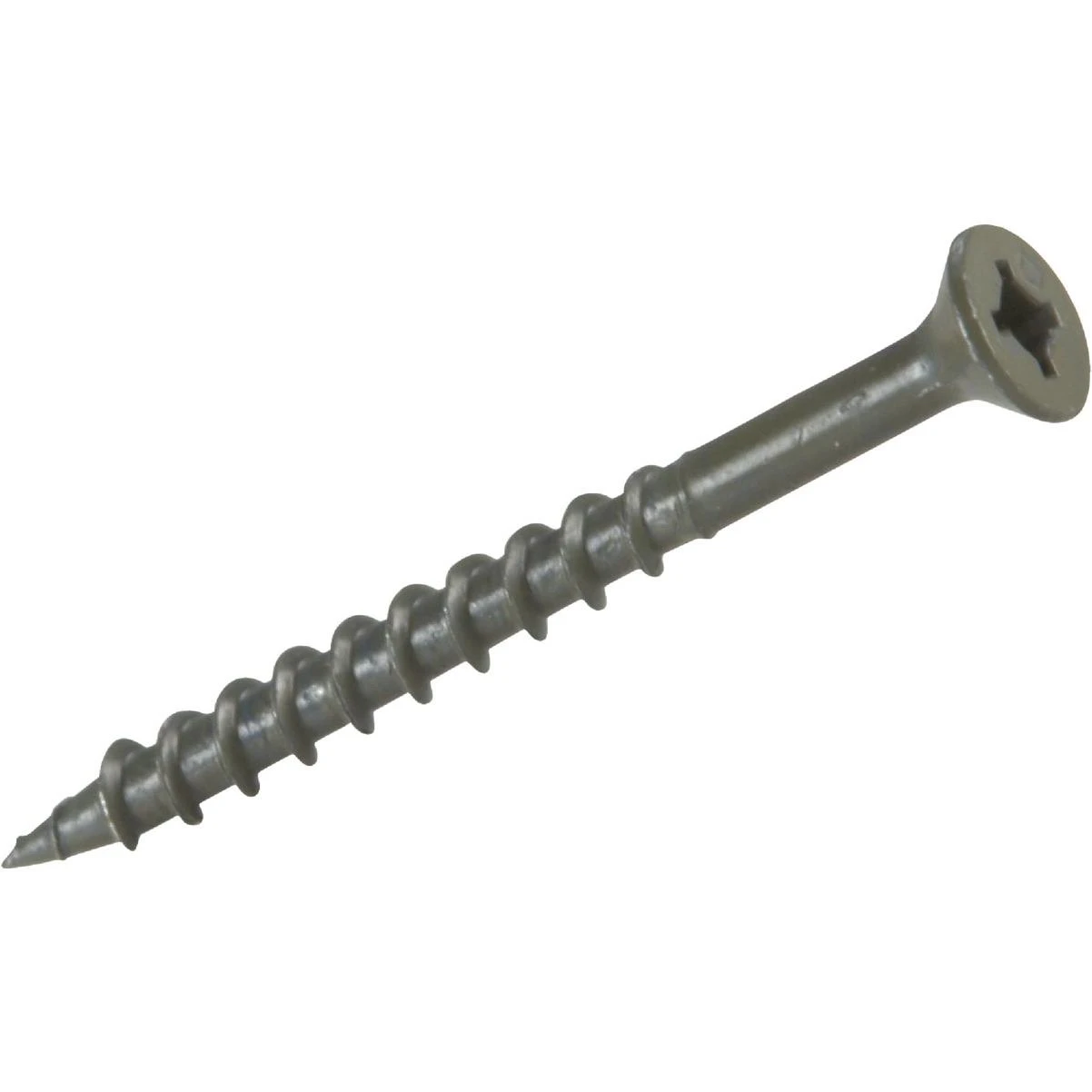 Do it Best #8 x 2 In. Premium-Coated Combo Drive Wood Exterior Screw (25 Lb.)
