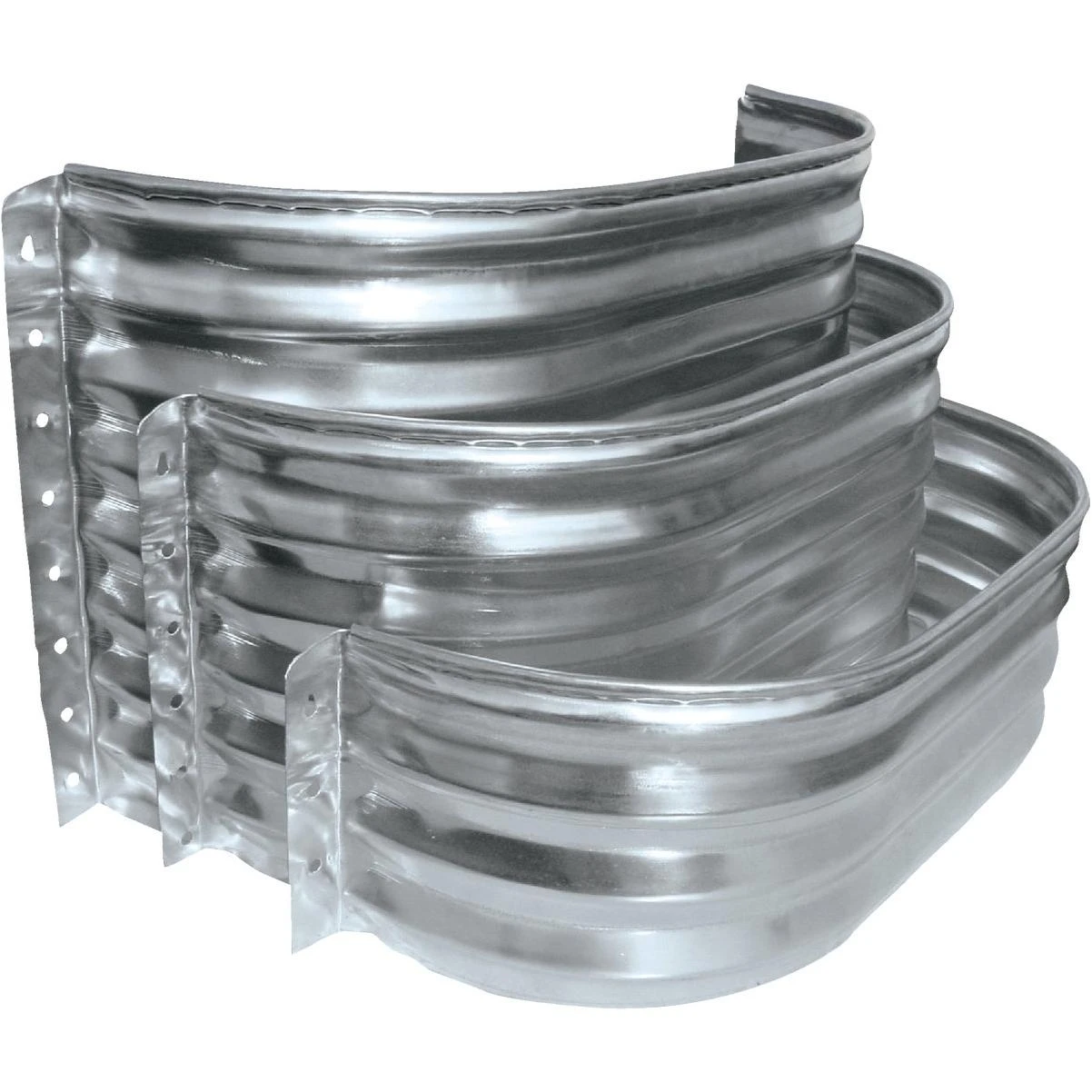 SPC 24 In. x 37 In. Square Galvanized Window Well